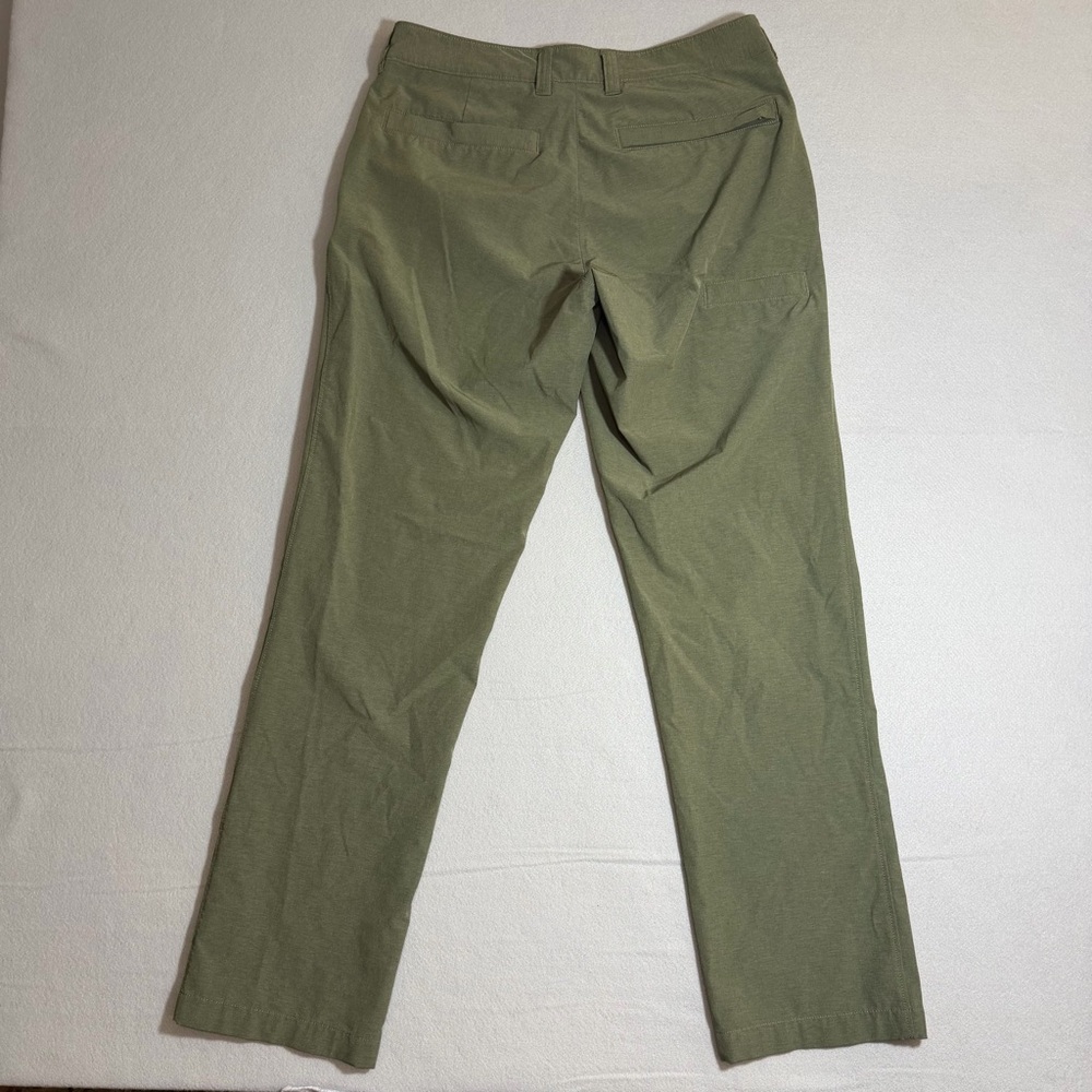 Duluth Trading Men’s 32x32 Green Overachinos Standard Fit Pants Outdoor Workwear - Picture 5 of 9